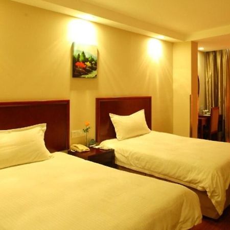 Greentree Inn Jiangsu Nanjing Software Valley Sanjiang University Express Hotel ภายนอก รูปภาพ