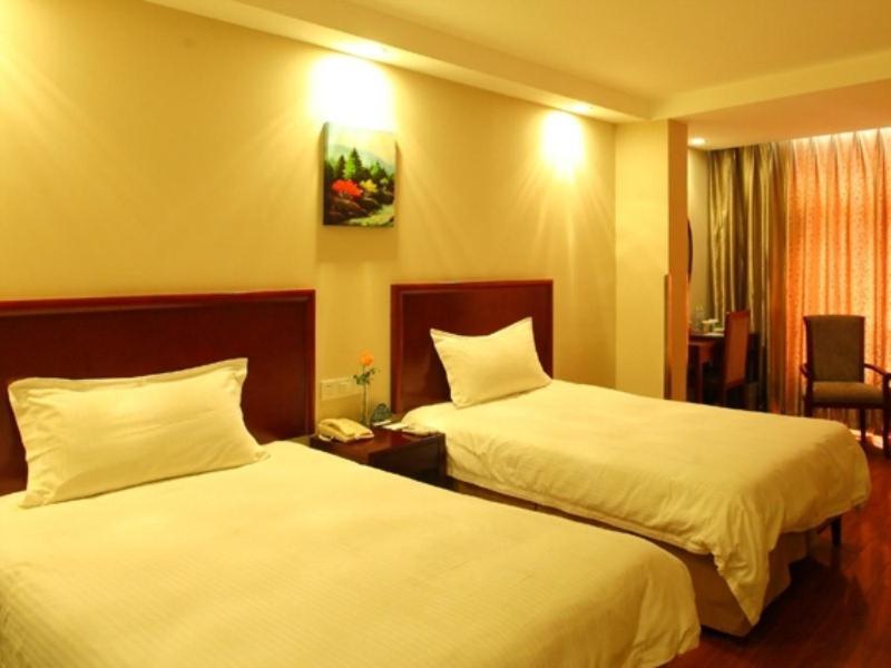 Greentree Inn Jiangsu Nanjing Software Valley Sanjiang University Express Hotel ภายนอก รูปภาพ