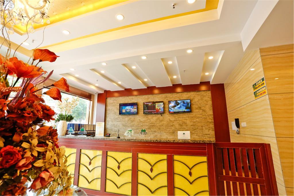 Greentree Inn Jiangsu Nanjing Software Valley Sanjiang University Express Hotel ภายนอก รูปภาพ