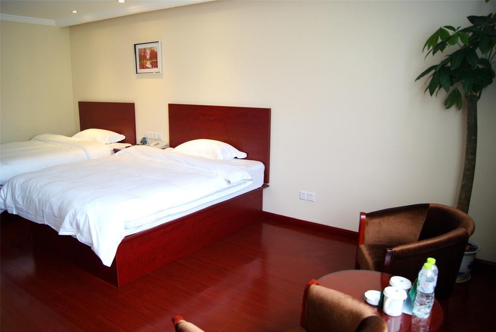 Greentree Inn Jiangsu Nanjing Software Valley Sanjiang University Express Hotel ภายนอก รูปภาพ